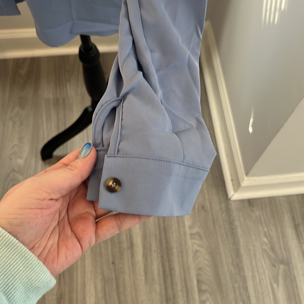 Light blue button down. - Picture 4 of 5